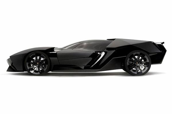 Aggressive Lamborghini Ankonian Concept Car