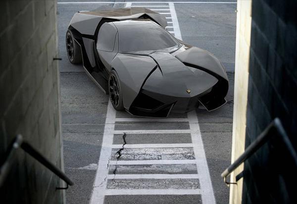 Aggressive Lamborghini Ankonian Concept Car