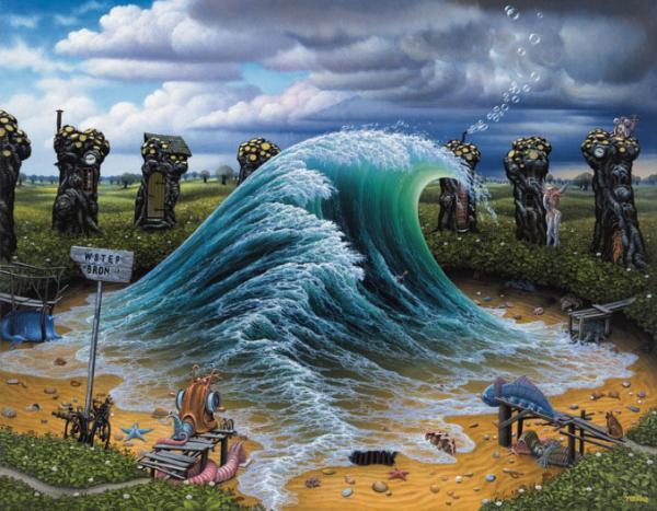 8 Jacek-Yerka_19600_467 50 Inspiring Examples of Water in Art