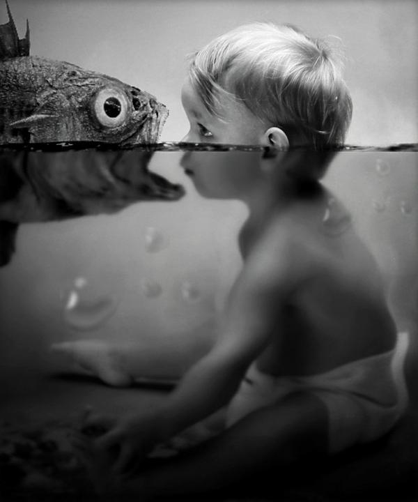 38 swimming_lesson_by_beyzayildirim77600_720 50 Inspiring Examples of Water in Art
