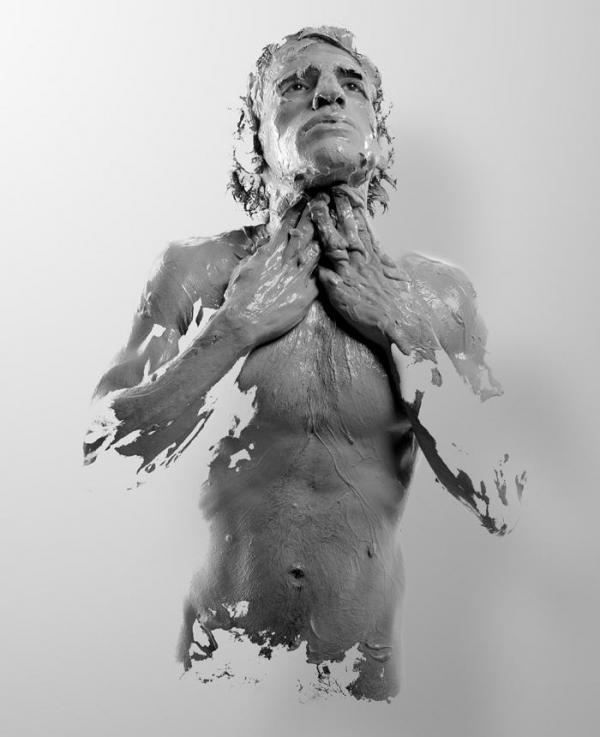 Sculpture Self-Portrait by Julián Cánovas