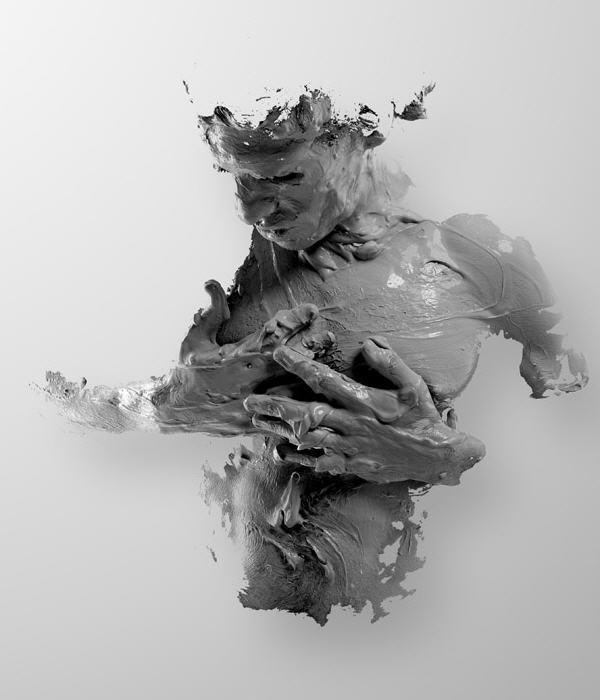 Sculpture Self-Portrait by Julián Cánovas