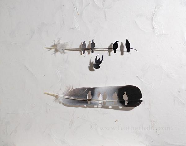 Feather Art by Chris Maynard