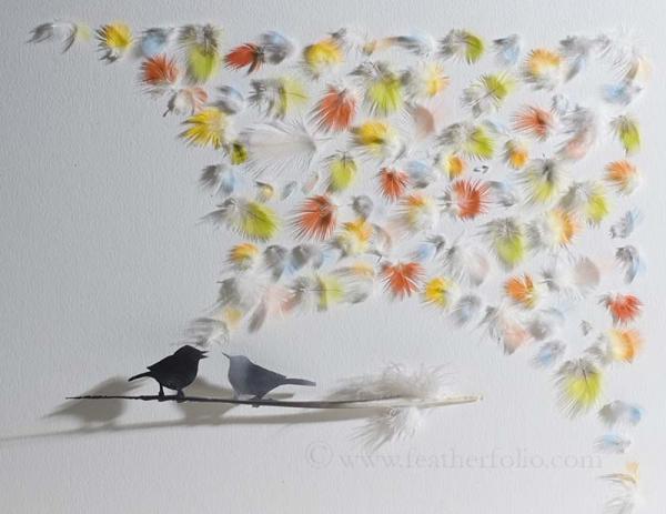 Feather Art by Chris Maynard