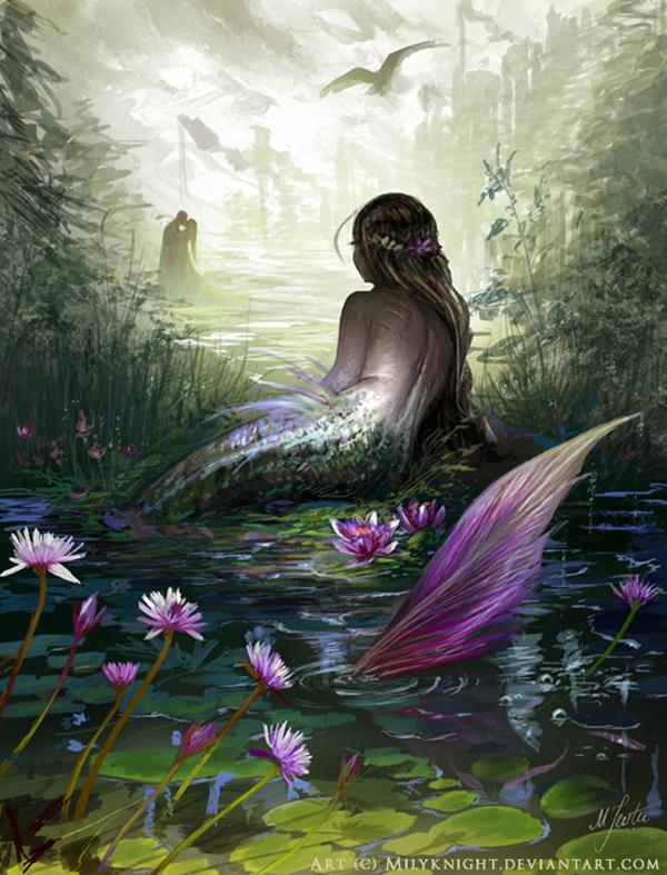30 Mind Blowing Examples of Mermaid Art