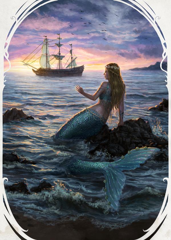 30 Mind Blowing Examples of Mermaid Art