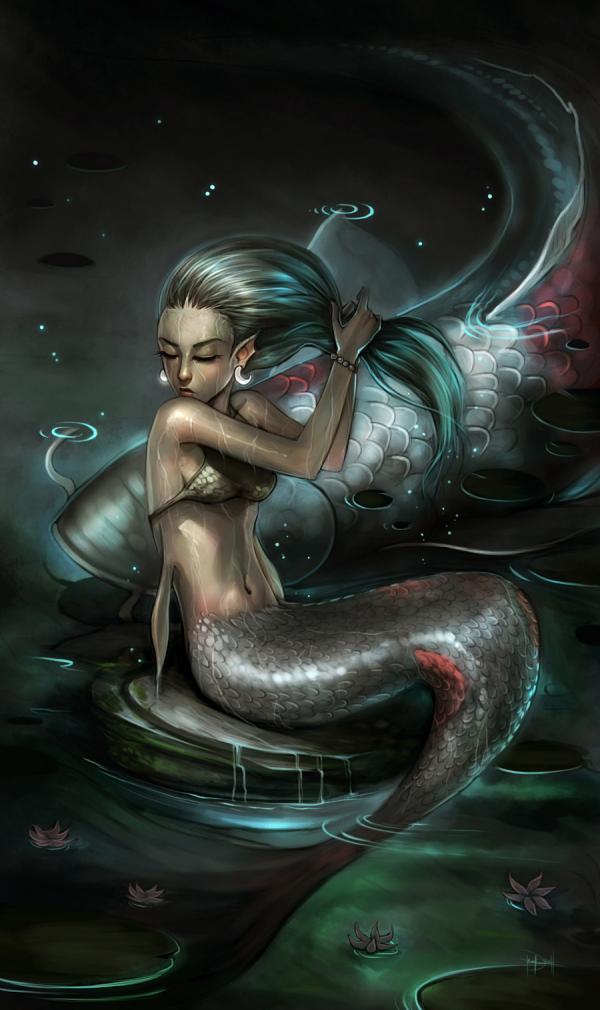 30 Mind Blowing Examples of Mermaid Art