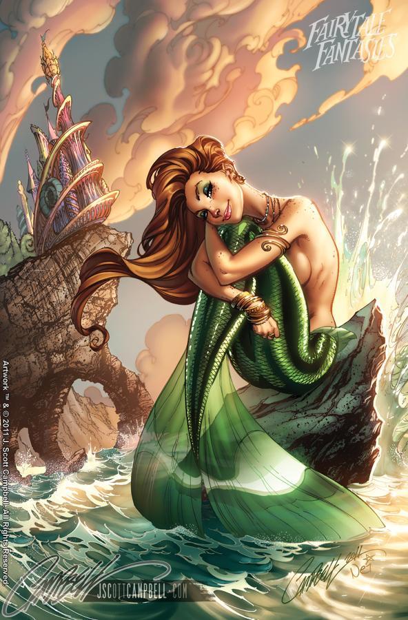 30 Mind Blowing Examples of Mermaid Art