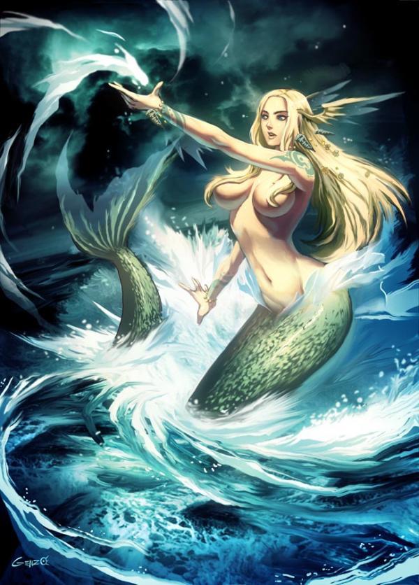30 Mind Blowing Examples of Mermaid Art