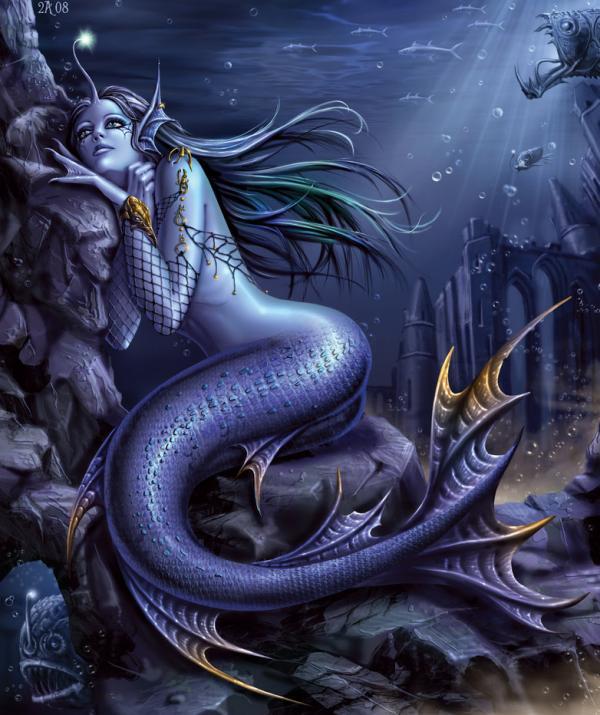30 Mind Blowing Examples of Mermaid Art