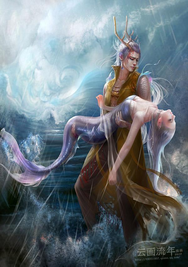 30 Mind Blowing Examples of Mermaid Art