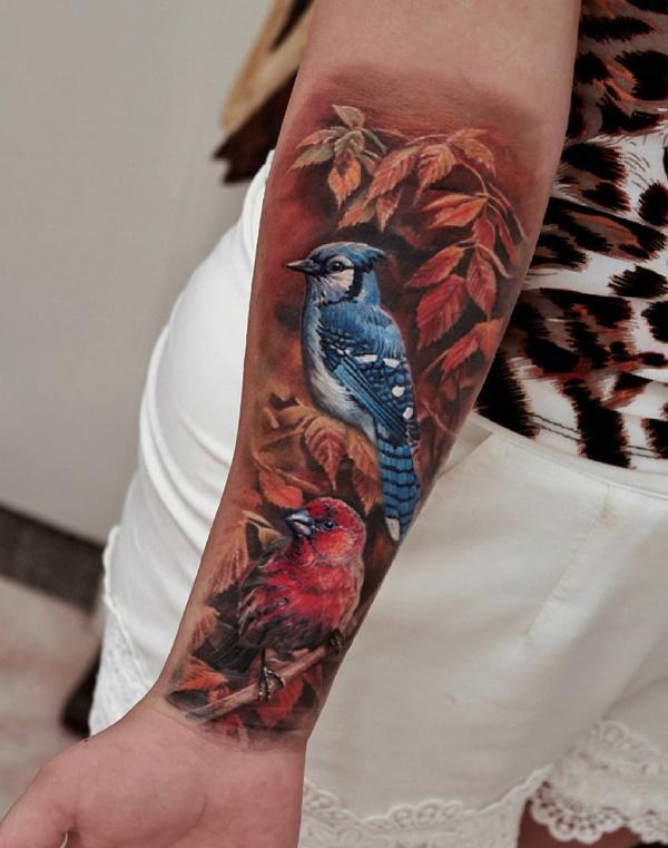 110 Lovely Bird Tattoo Designs