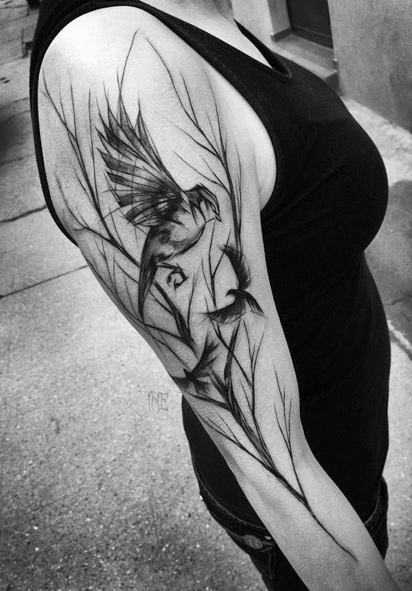 110 Lovely Bird Tattoo Designs