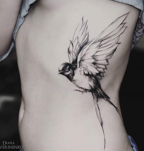 110 Lovely Bird Tattoo Designs