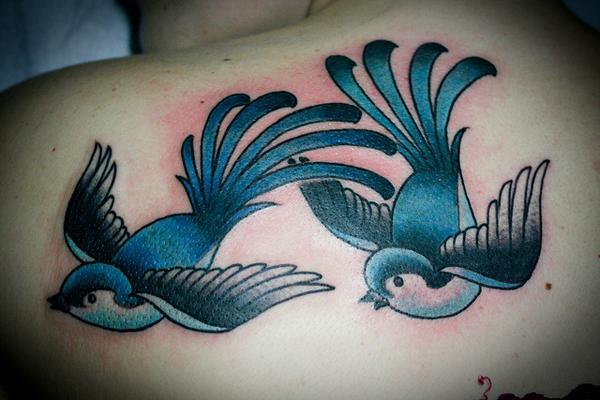 18 bird tattoo 110 Lovely Bird Tattoo Designs