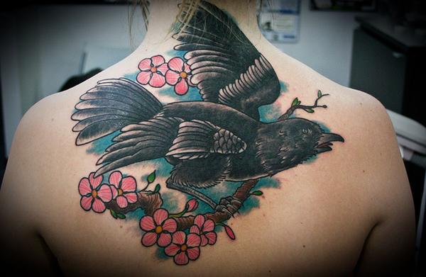 17 bird tattoo 110 Lovely Bird Tattoo Designs