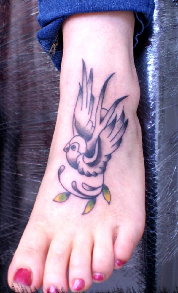 8 bird tattoo 110 Lovely Bird Tattoo Designs