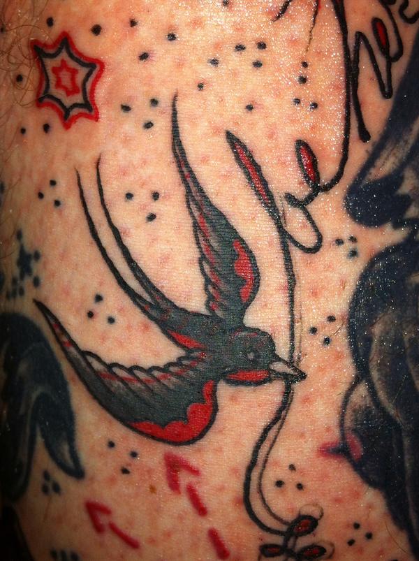 49 bird tattoo 110 Lovely Bird Tattoo Designs