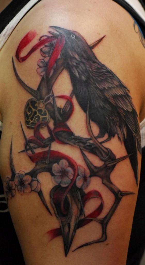 45 bird tattoo 110 Lovely Bird Tattoo Designs