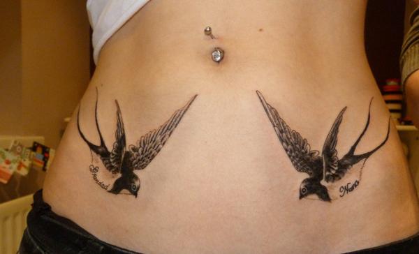 43 bird tattoo 110 Lovely Bird Tattoo Designs