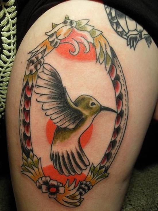 13 bird tattoo 110 Lovely Bird Tattoo Designs