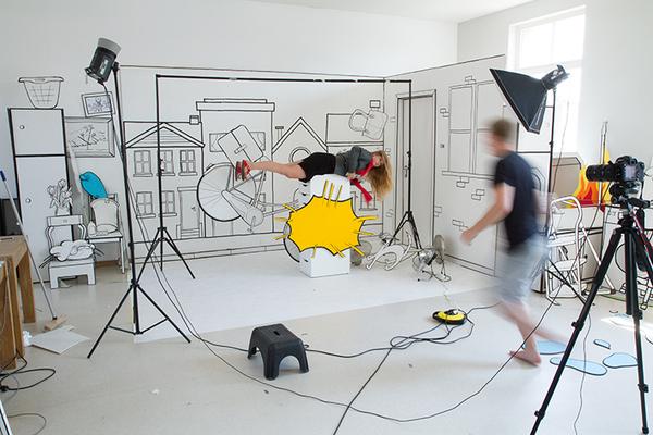 How to make a comic in 3D (work in progress)
