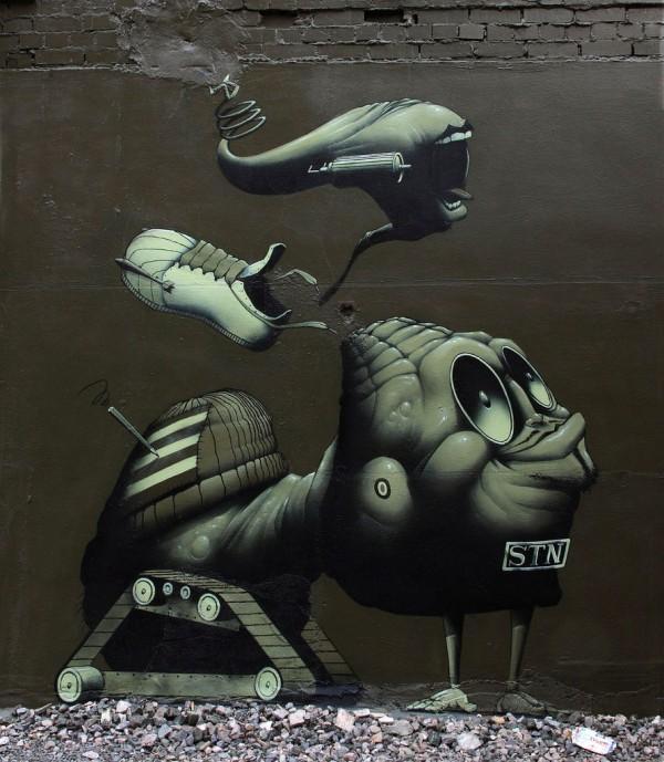 Graffiti Art by Shok Oner