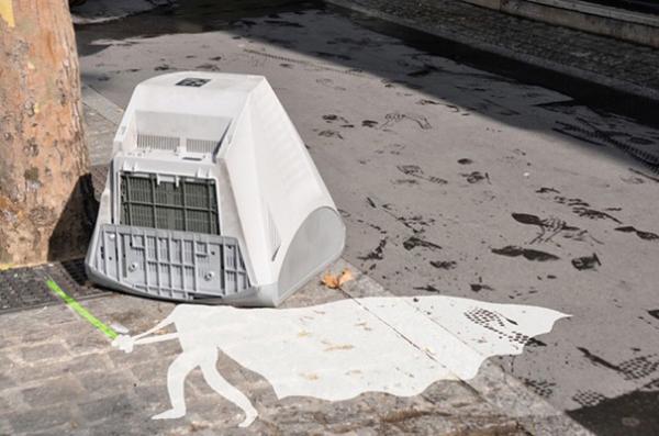 Funny Street Art by Sandrine Boulet
