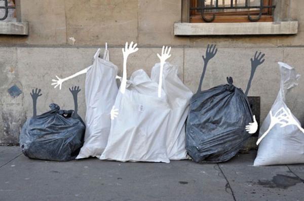 Funny Street Art by Sandrine Boulet