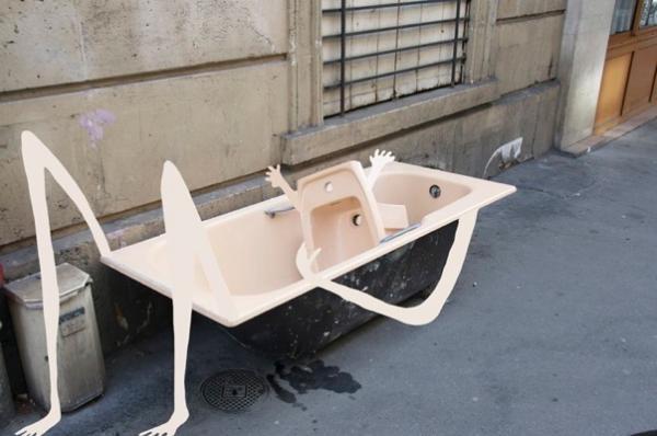 Funny Street Art by Sandrine Boulet
