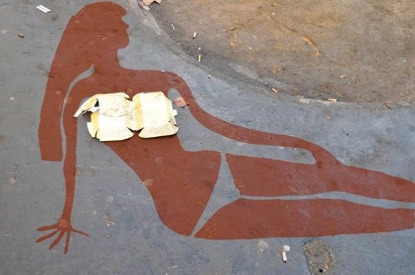 Funny Street Art by Sandrine Boulet