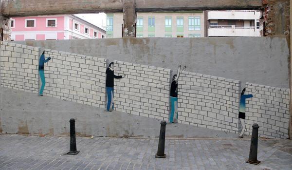 Mural Paintings by Escif