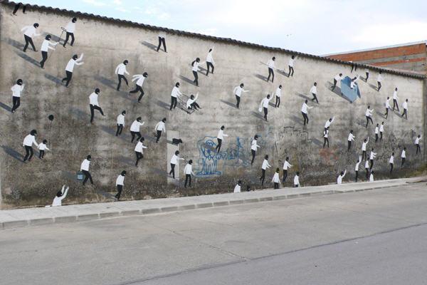 Mural Paintings by Escif