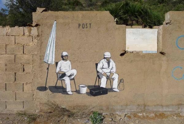 Mural Paintings by Escif