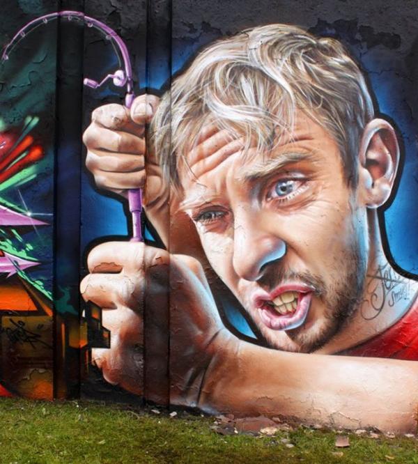 Realistic Street Art by Smug