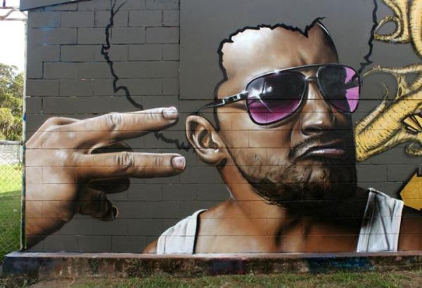 Realistic Street Art by Smug