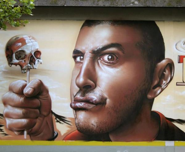 Realistic Street Art by Smug