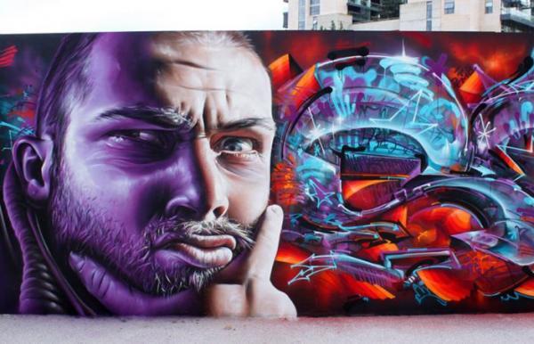 Realistic Street Art by Smug