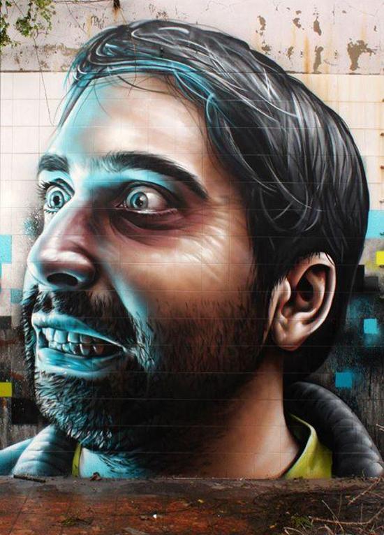 Realistic Street Art by Smug