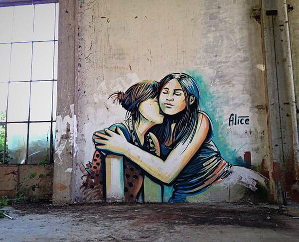 Street Art by Alice Pasquini