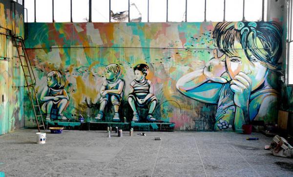 Street Art by Alice Pasquini