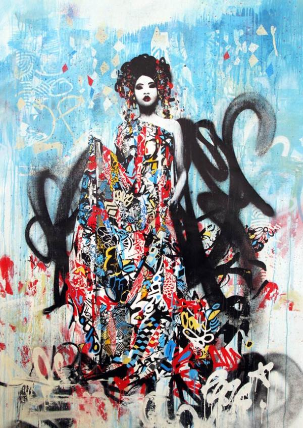 Street Art by Hush