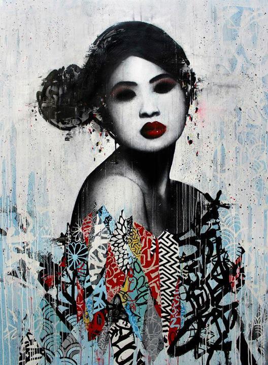 Street Art by Hush