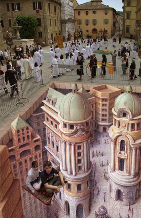 30 Examples of 3D Street Art