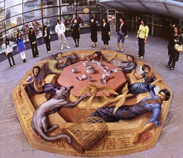 30 Examples of 3D Street Art