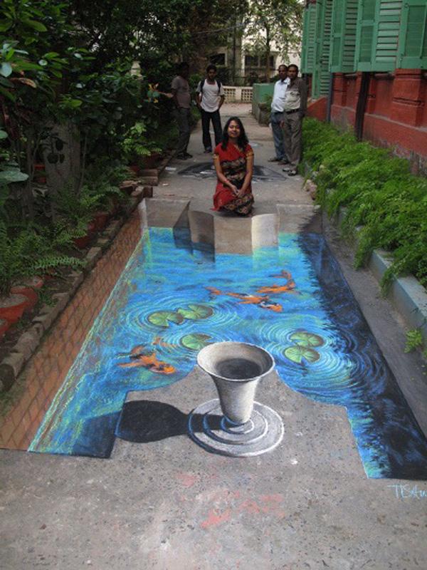 30 Examples of 3D Street Art