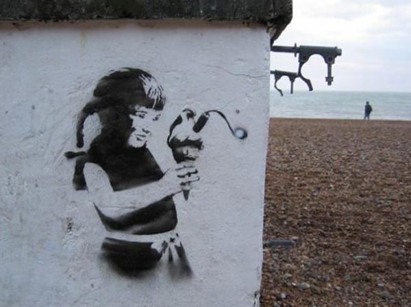 30 Pieces of Banksy Street Art