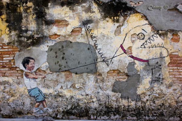Street Art by Ernest Zacharevic