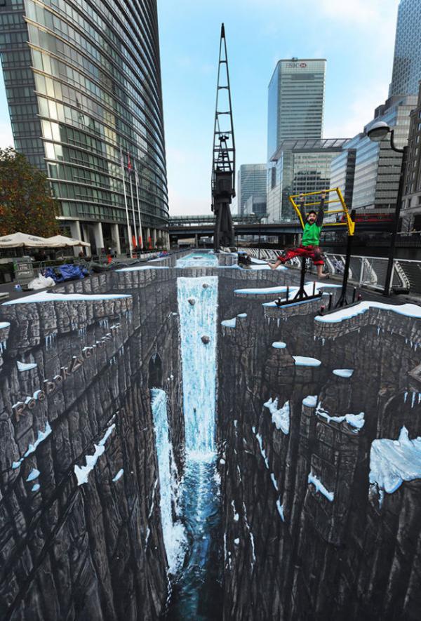 25 Realistic Street Art by 3D Joe and Max