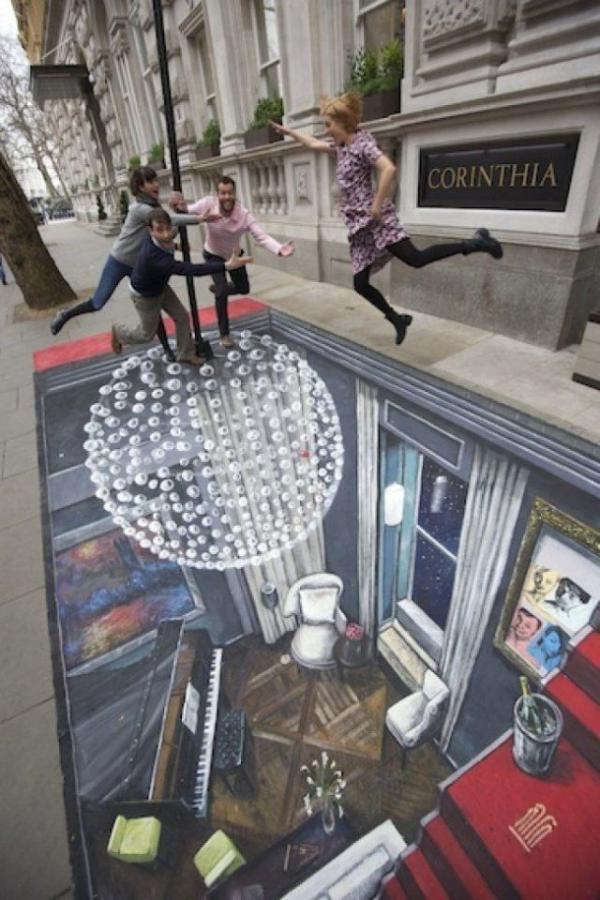 25 Realistic Street Art by 3D Joe and Max